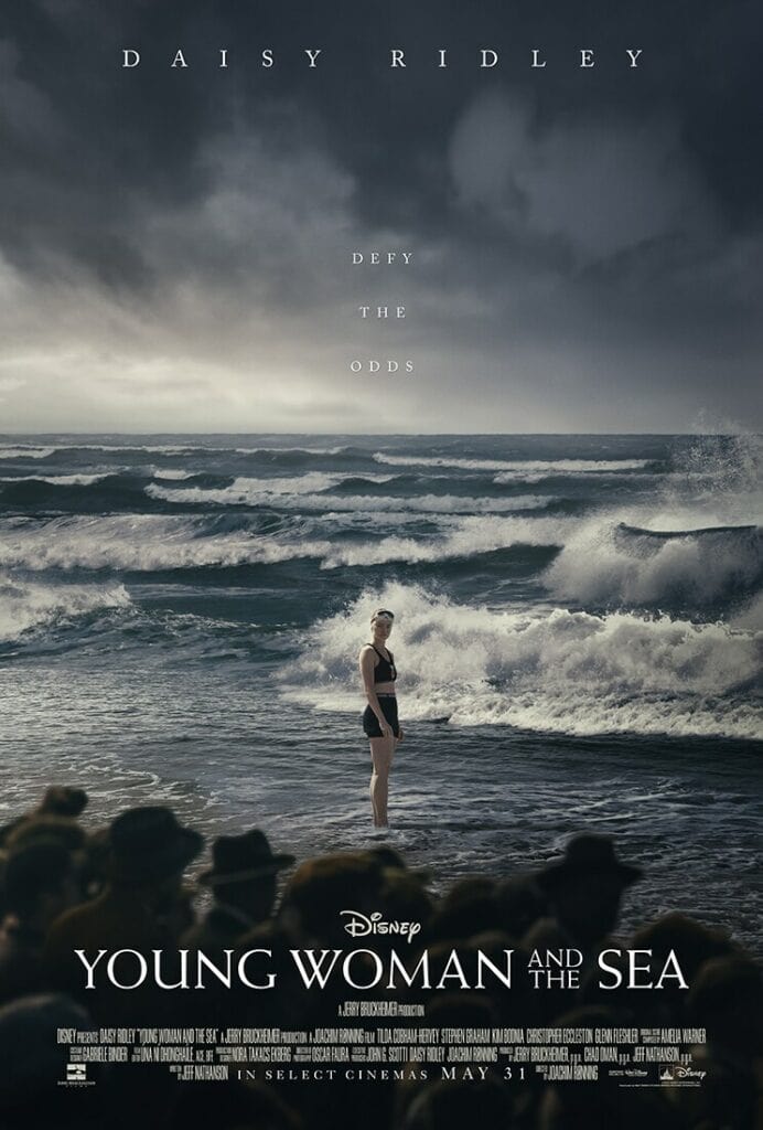 Disney Young Woman and the Sea movie poster