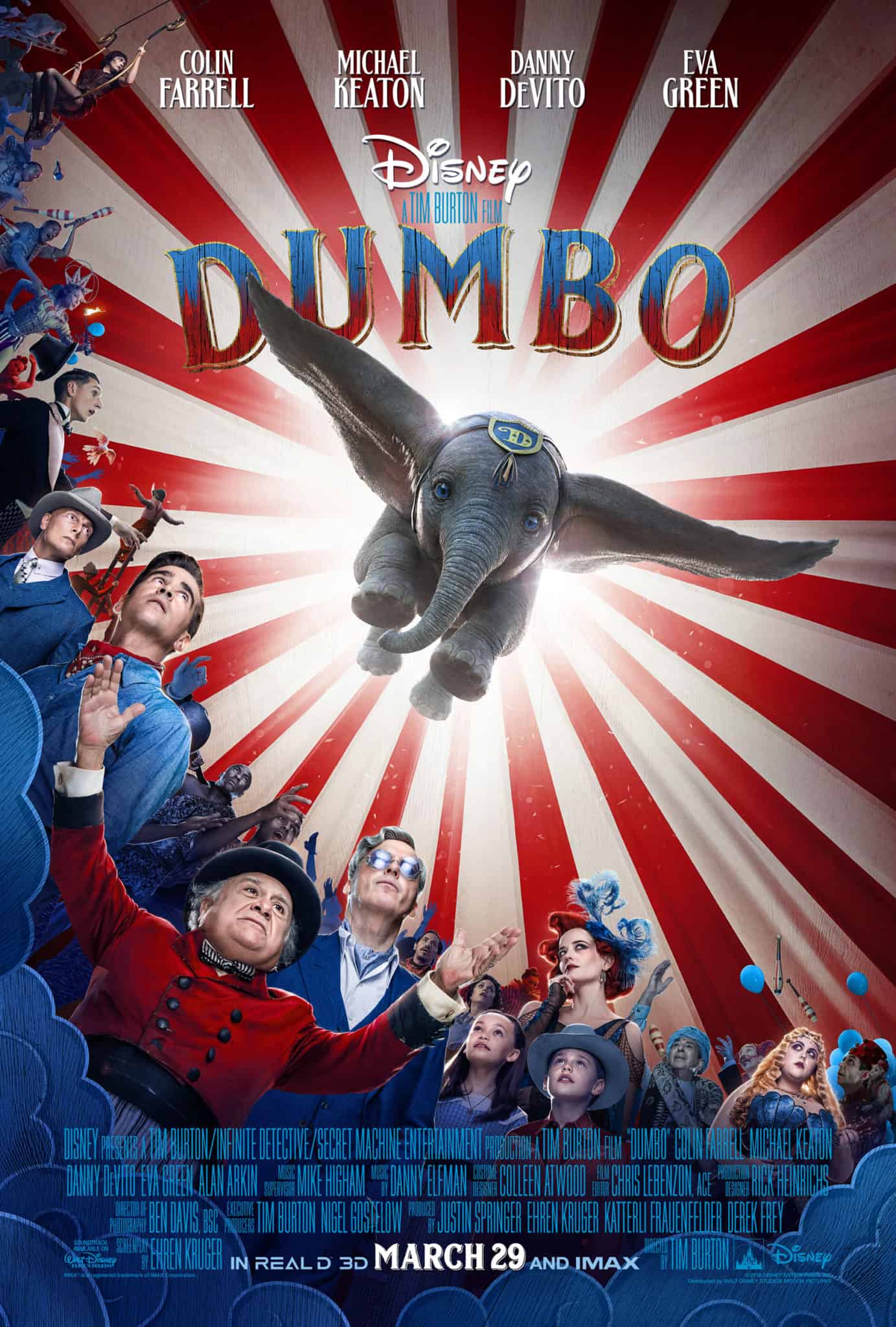 Tim Burton's remake of Disney's Dumbo