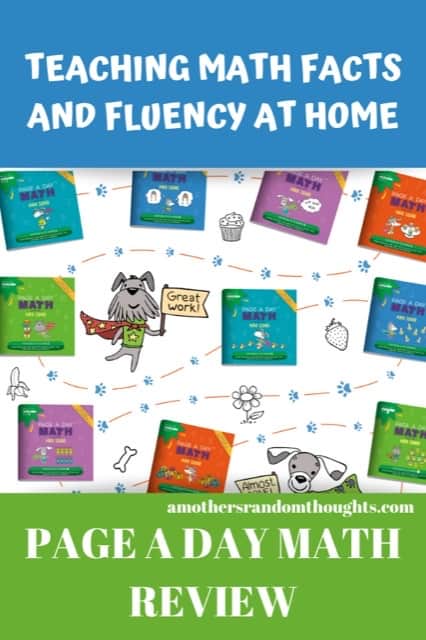Teaching Math facts and fluency at home