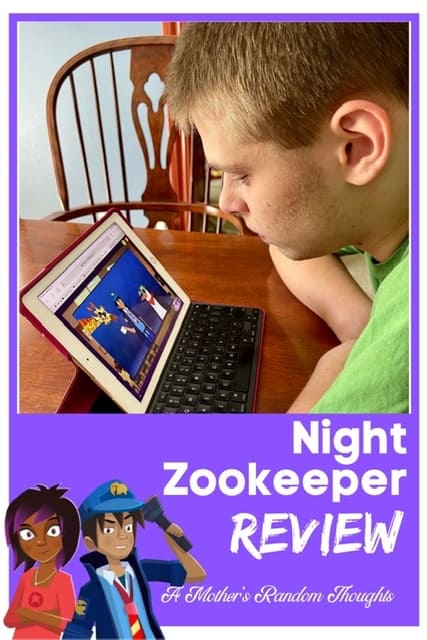 Night Zookeeper Review Pinterest pin