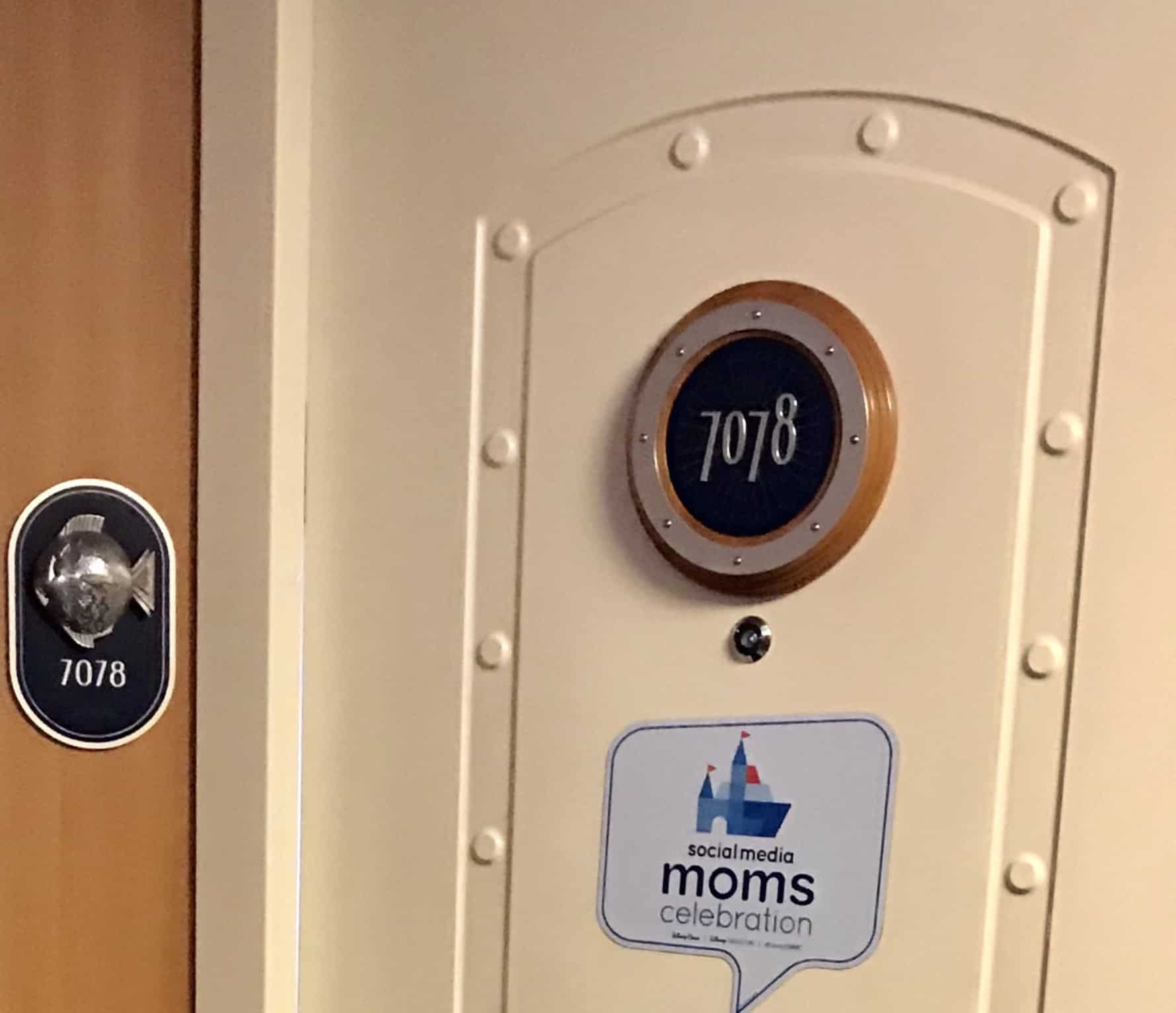 Disney Cruise Line Cabin Door