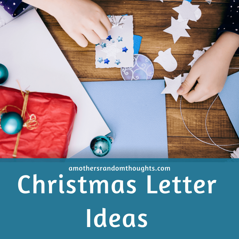 Christmas letter ideas