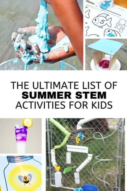 Ultimate List of Summer Stem Activities for Kids
