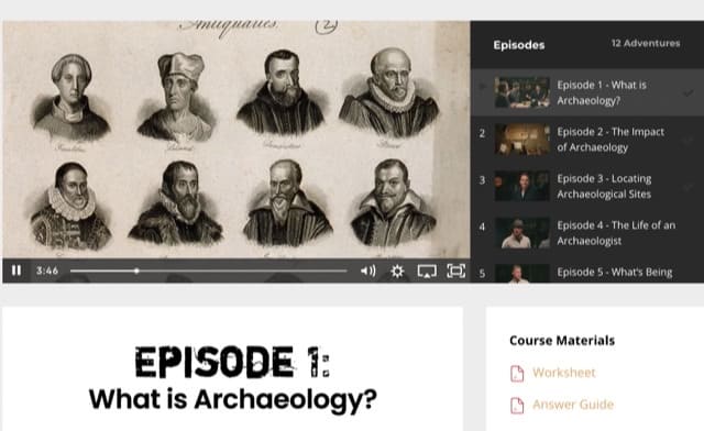 Episode 1 What is Archaeology by Drive Thru History Adventures Bible Unearthed
