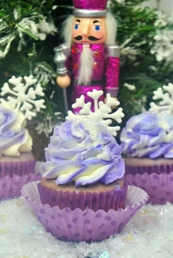 Nutcracker Sugarplum Fairy Cupcakes