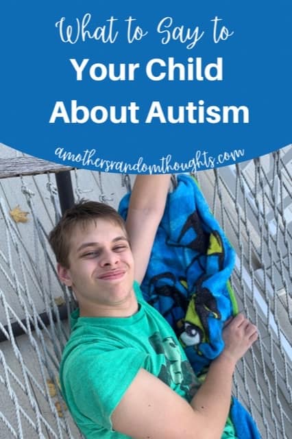 What to say to your child about autism