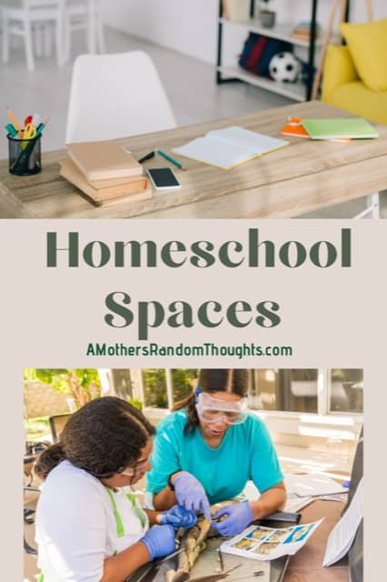 Homeschool spaces