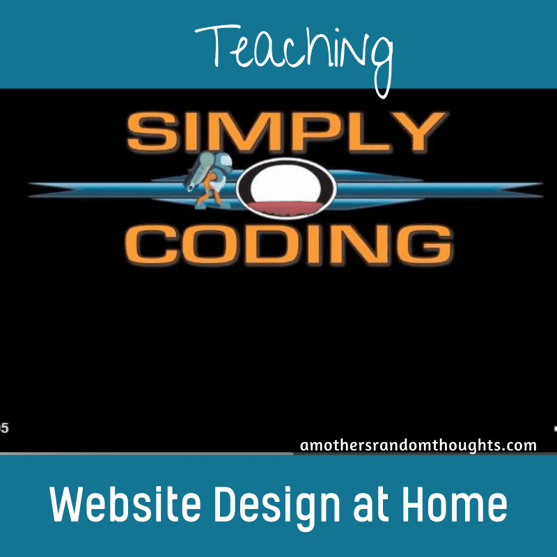 teaching website design at home