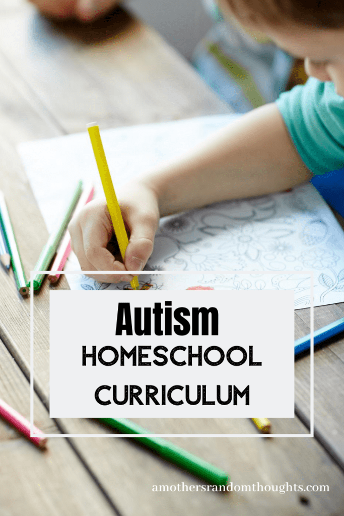 Autism Homeschool Curriculum Choices
