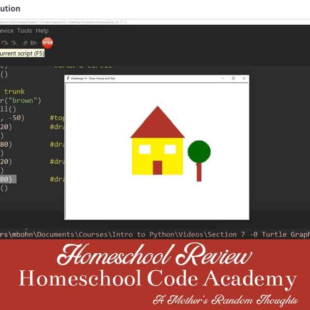 Homeschool Review of Homeschool Code Academy Python for Beginners