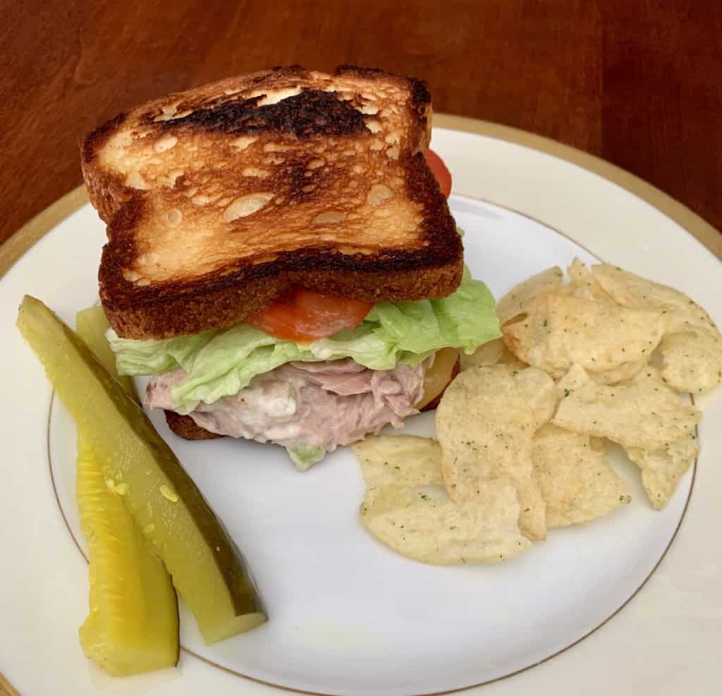 Gluten-Free tuna melt sandwich - Yummy