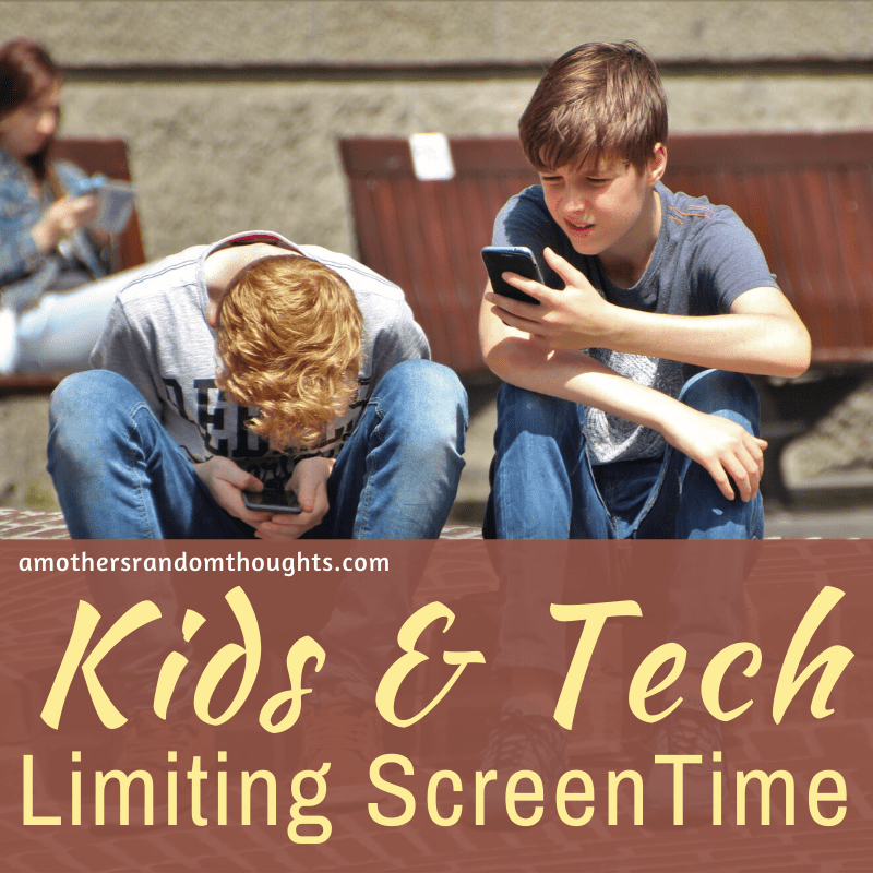 Kids and tech limiting screen time