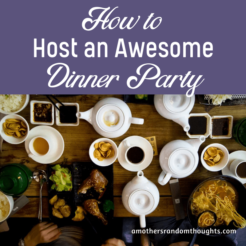 Hosting an awesome dinner party