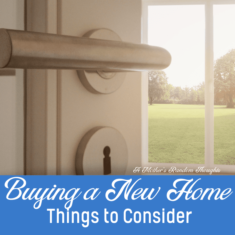 Things to consider when buying a new home