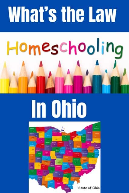 What's the law for homeschooling in Ohio