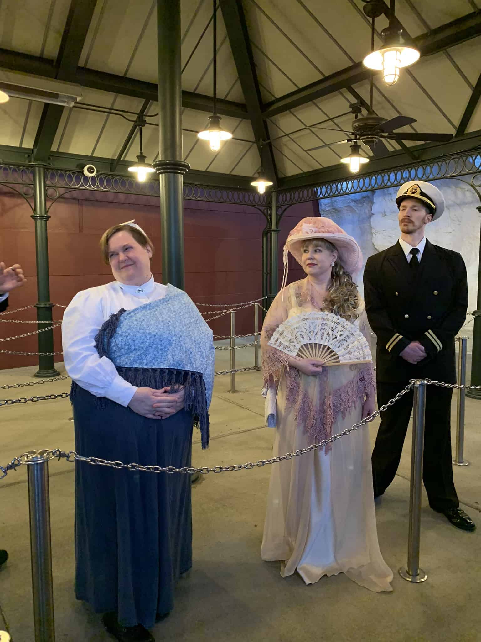 Murder Mystery Participants from the Titanic Museum Attraction, Branson, MO