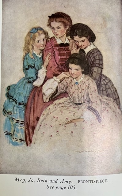 picture from the book Little Women