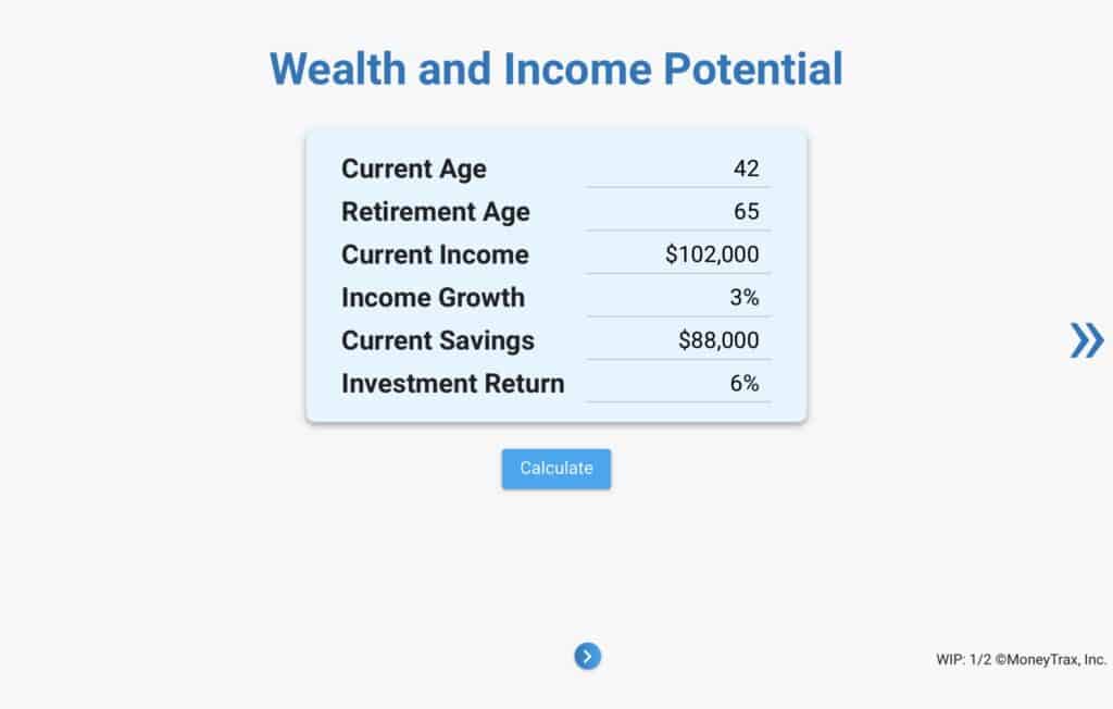 Wealth and Income Potential by PEM Life