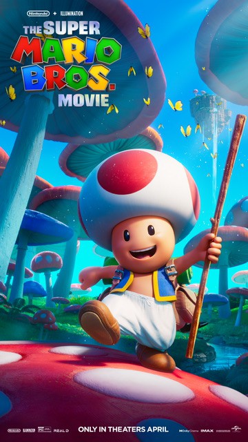 Toad in The Super Mario Bros. Movie