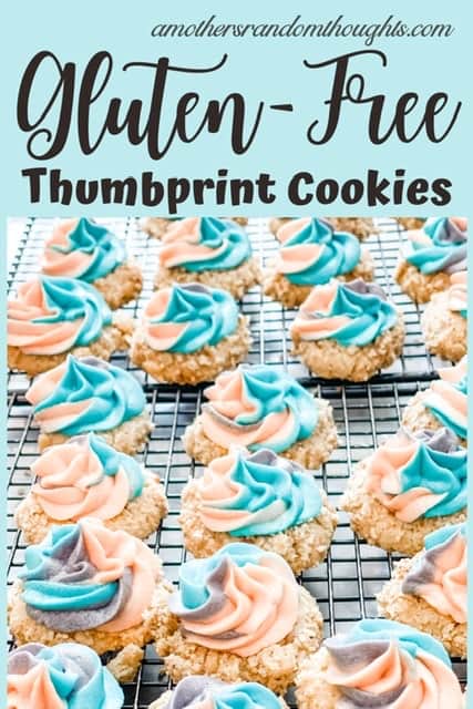 Gluten free thumpbrint cookies