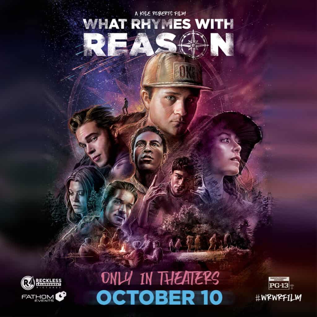 Fathom event poster for What Rhymes with Reason released on October 10, 2023.