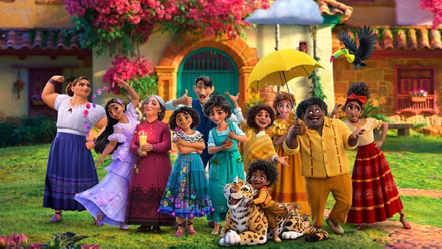 Disney Encanto family photo with all the members