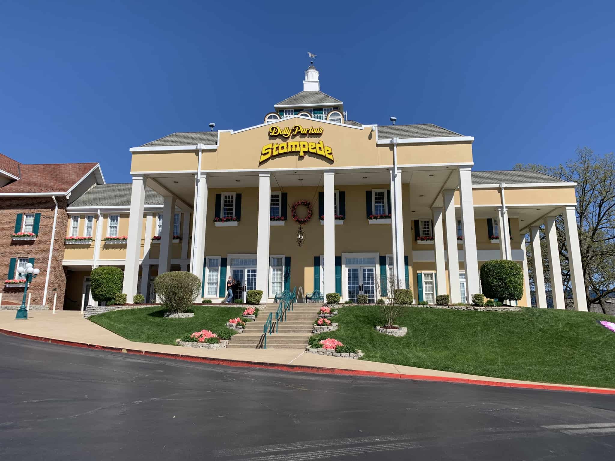 Exterior of Dolly Parton's Stampede in Branson Missouri