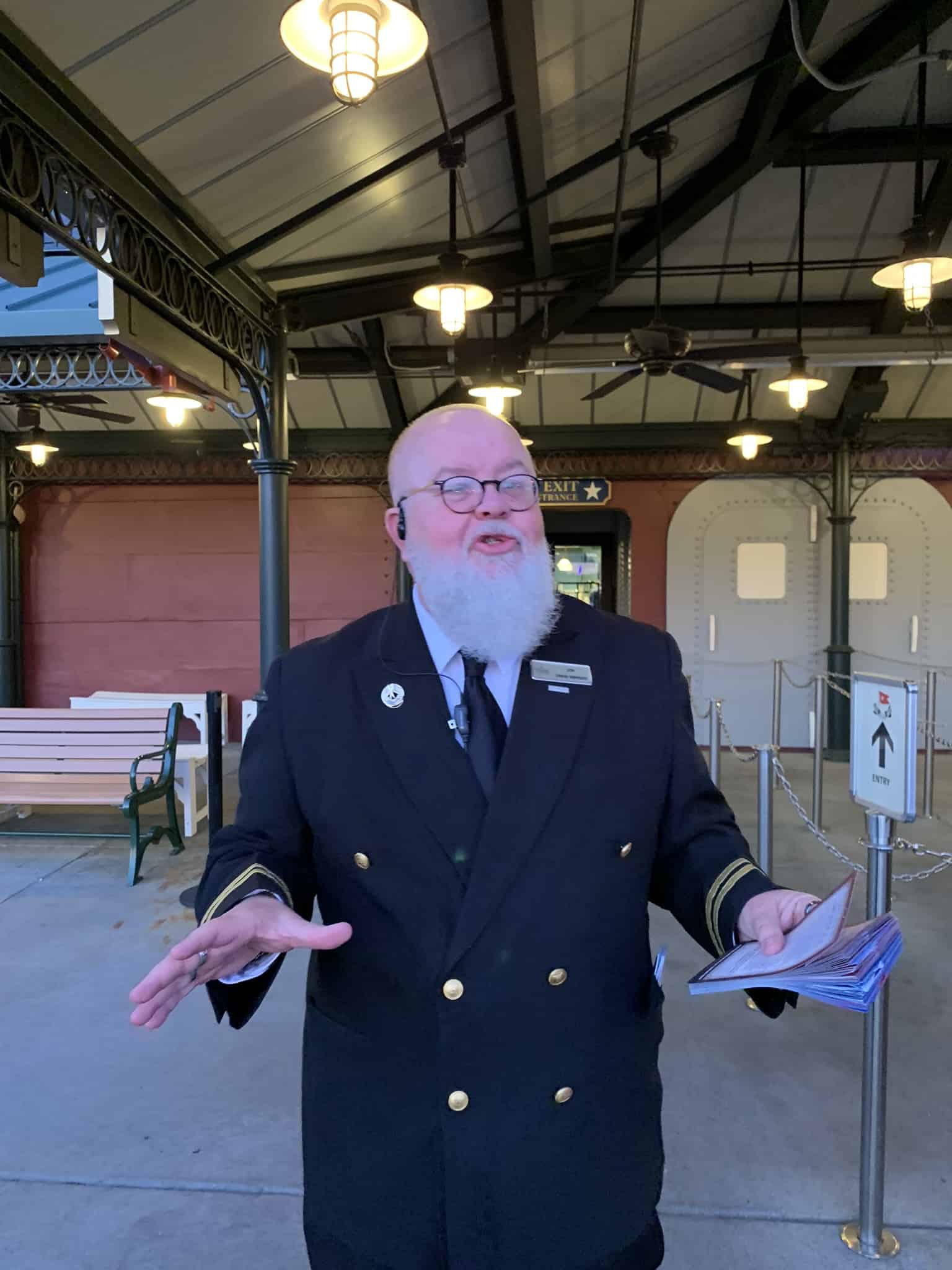 Captain Jim from the Titanic Museum Attraction, Branson