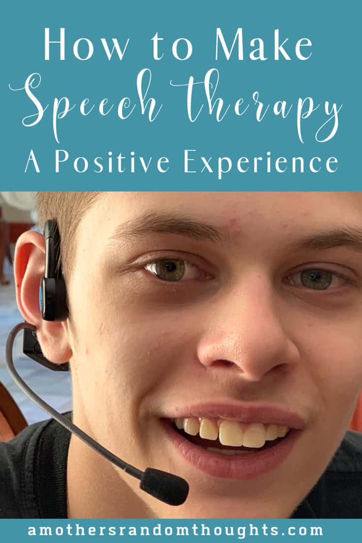 How to Make Speech Therapy a Positive Experience