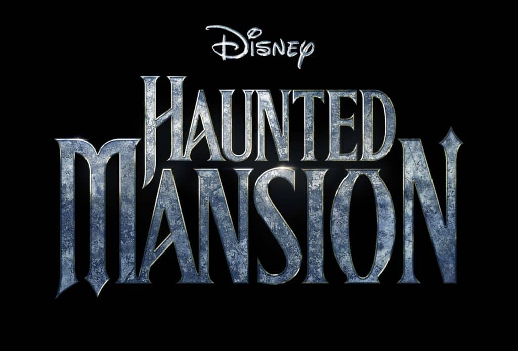 Logo for Disney Haunted Mansion Movie 2023