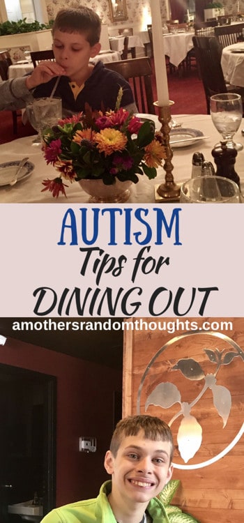 Tips for Dining Out with An Autistic child