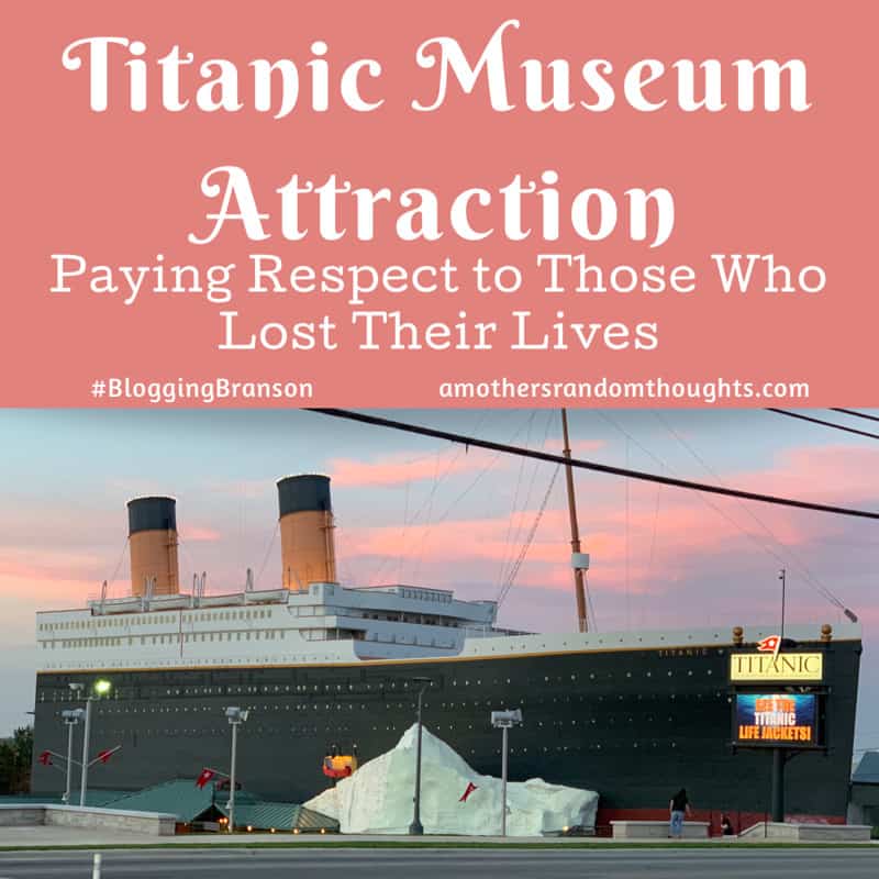 Titanic Museum Attraction - Paying Respect to Those Who Lost Their Lives
