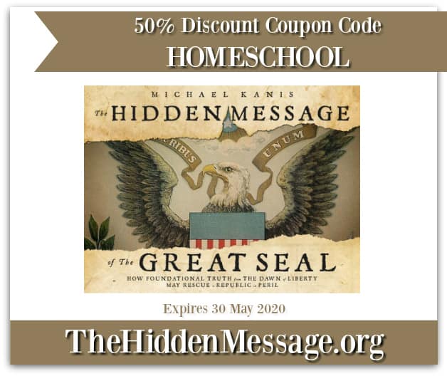 Coupon and code for The Hidden Message of the Great Seal