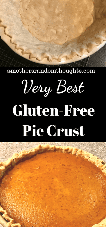 The Best Ever Gluten free Pie Crust