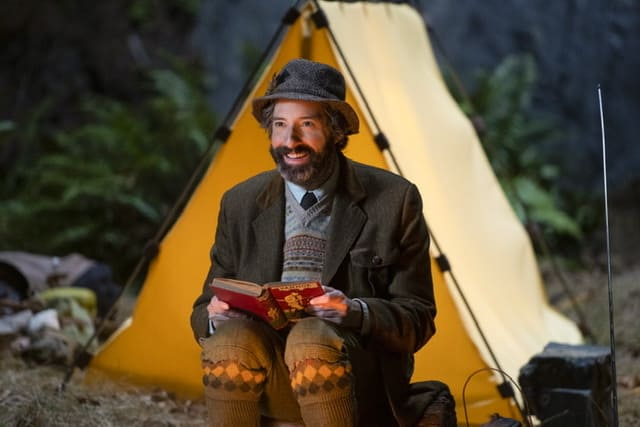 Tony Hale plays Mr. Benedict in the Mysterious Benedict Society on Disney+