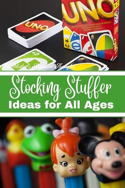 Stocking Stuffer ideas for all ages