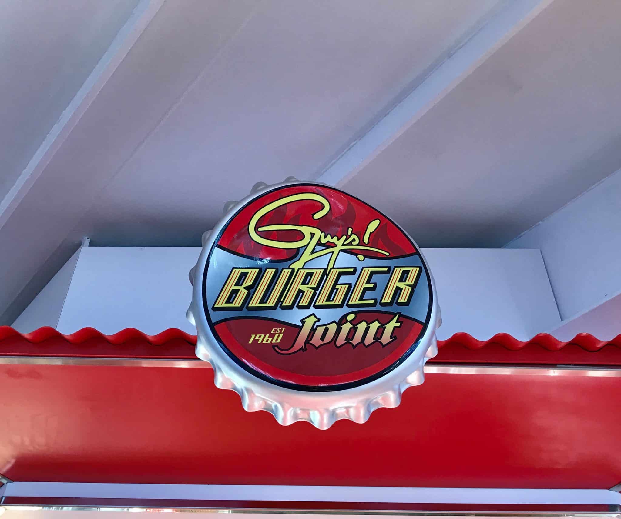 Guys Burger Bar Aboard the Carnival Cruise Line