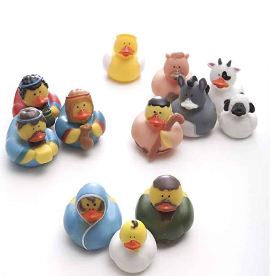 Rubber Duck Nativity Set