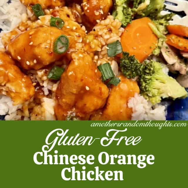 Gluten free chinese orange chicken
