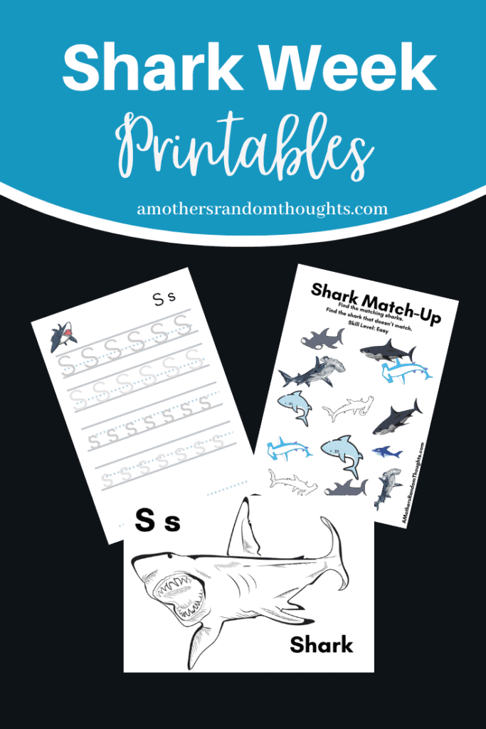 Shark Week Printables - Free