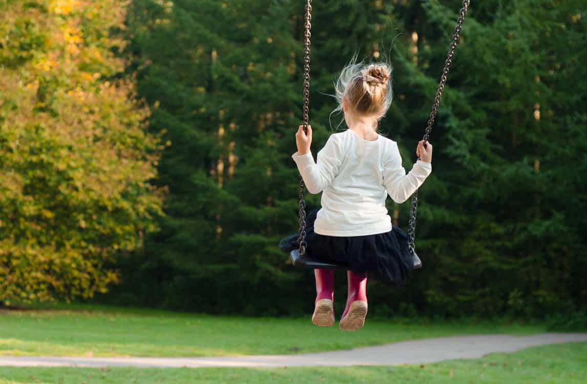 Struggling with Intertility: Know Your Options; Girl on Swing