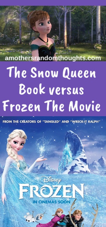 Hans Christian Andersens The Snow Queen versus Disneys Frozen the movie