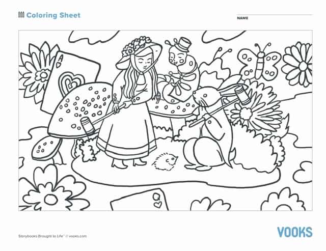 Vooks Reading App Coloring Sheet