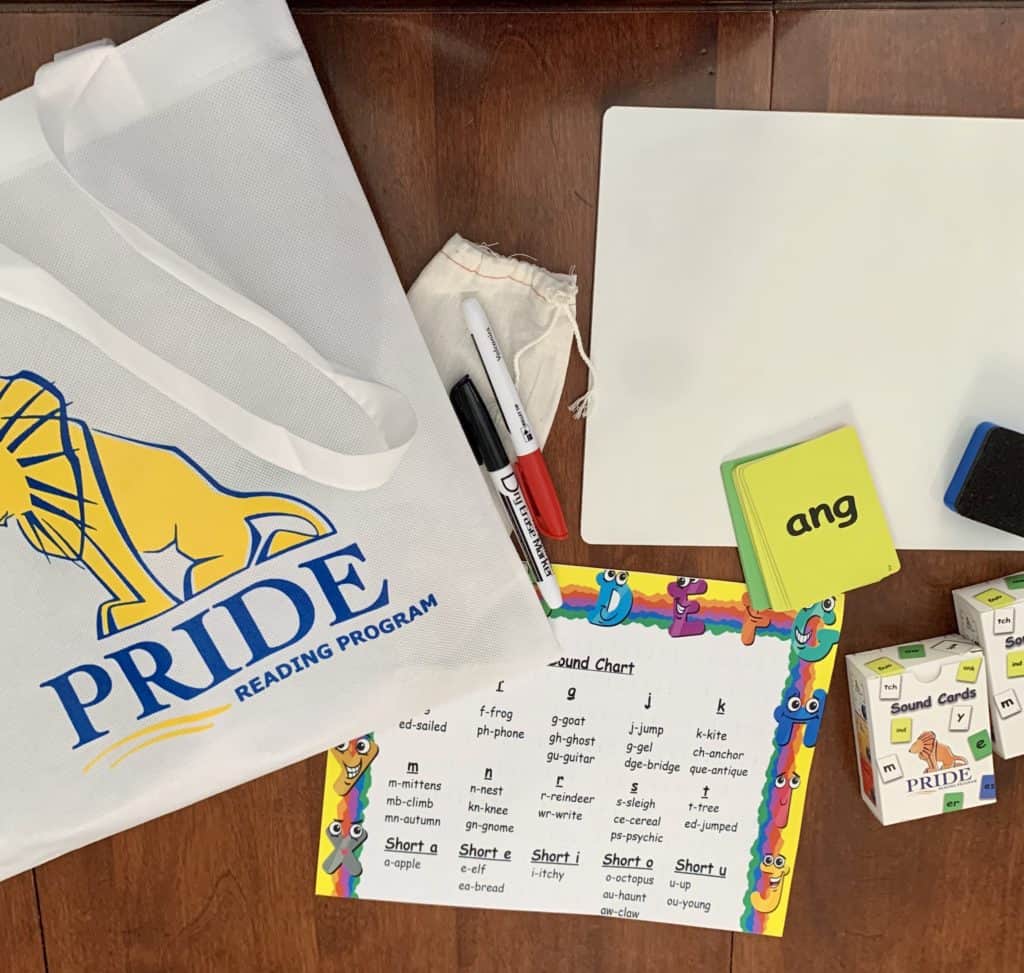 Pride Reading Program supplies
