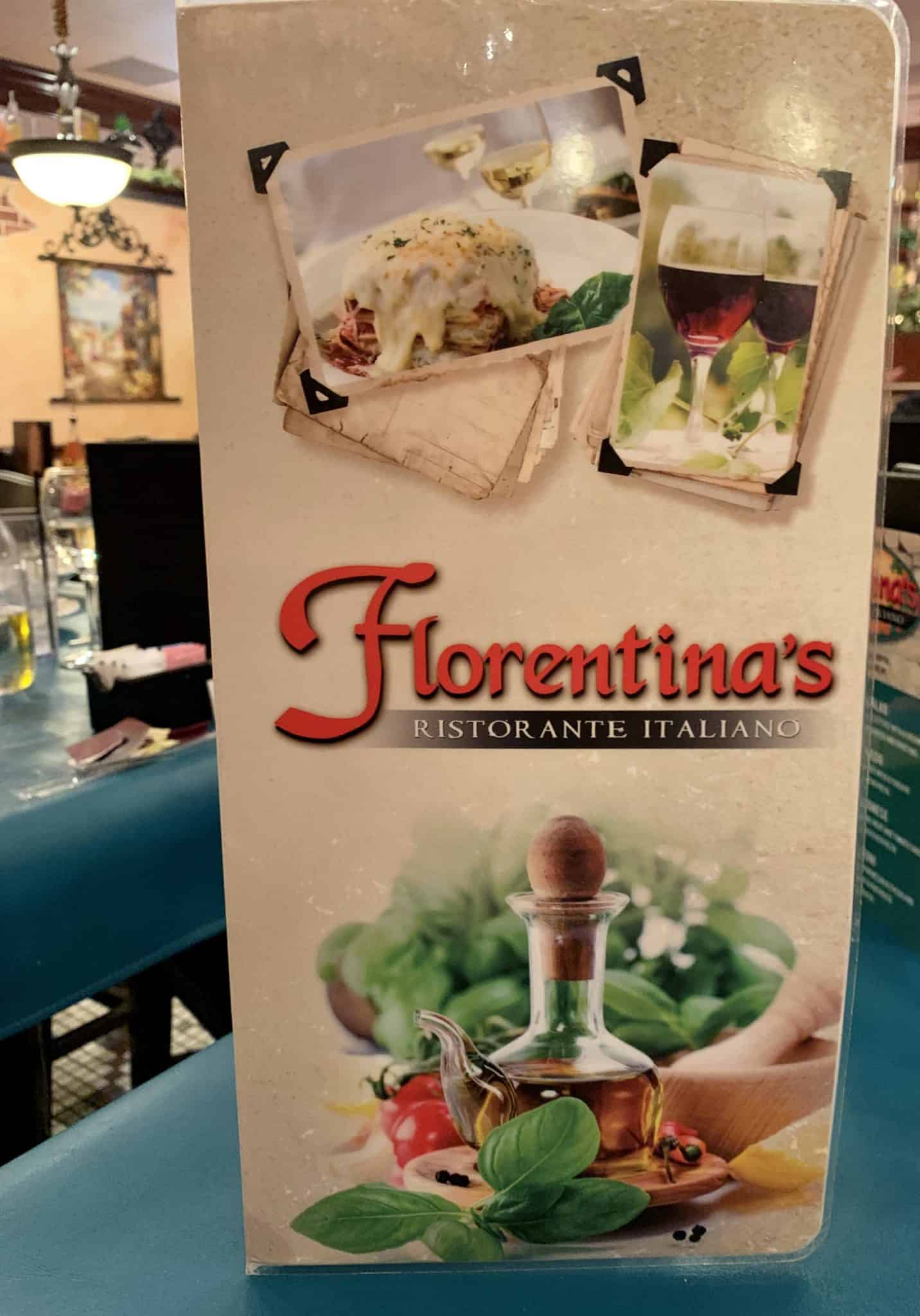 Florentina's Menu