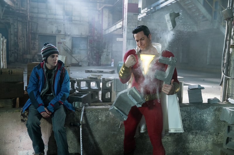 Shazam finding his powers