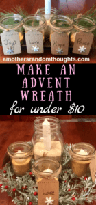 How to Make an Advent Wreath for Under $10