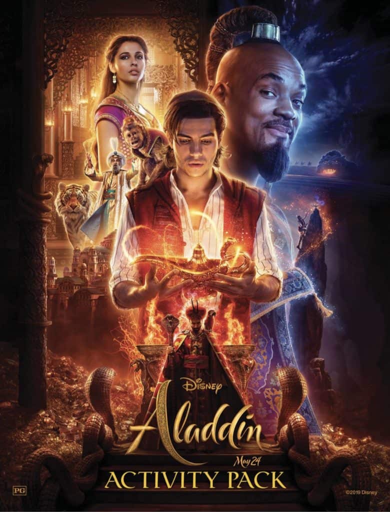 Disney Aladdin Activity Pack Live Action Movie