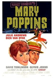 Disney's Mary Poppins Movie with Julie Andrews and Dick Van Dyke