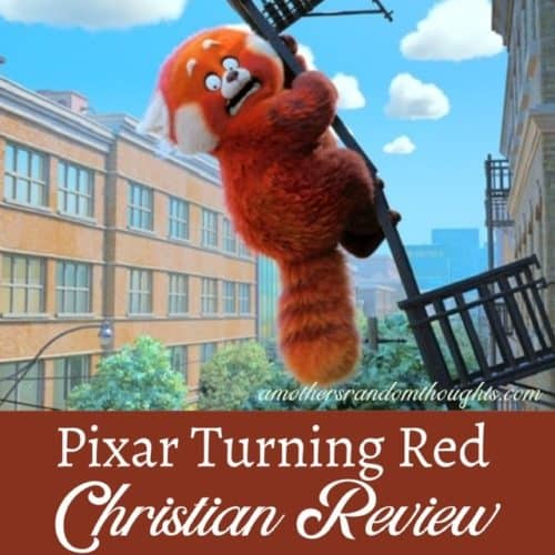 turning red movie review christian